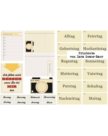 PRINTABLES "Tag für Tag"