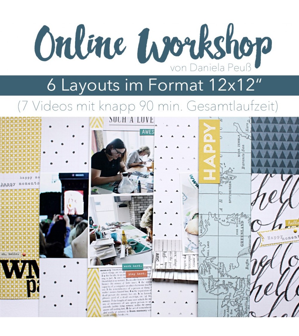 Online Workshop "6 Layouts" mit Dani