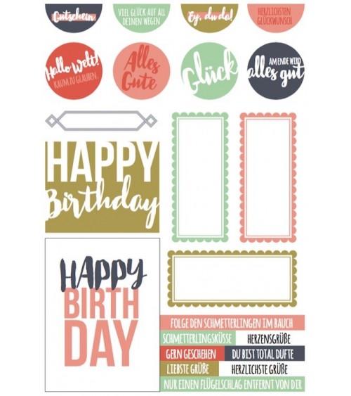 Printables "Happy Birthday"