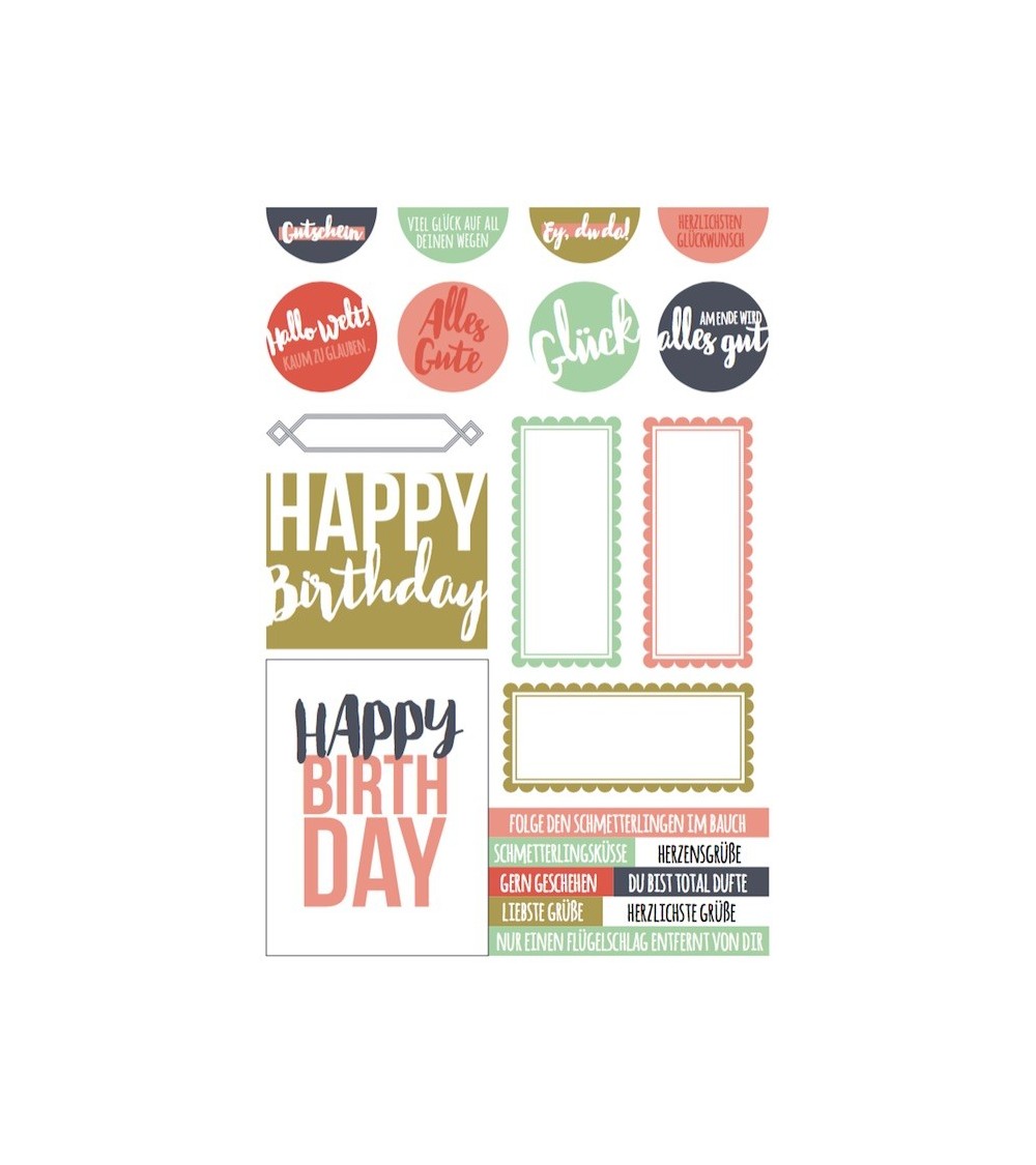 Printables "Happy Birthday"