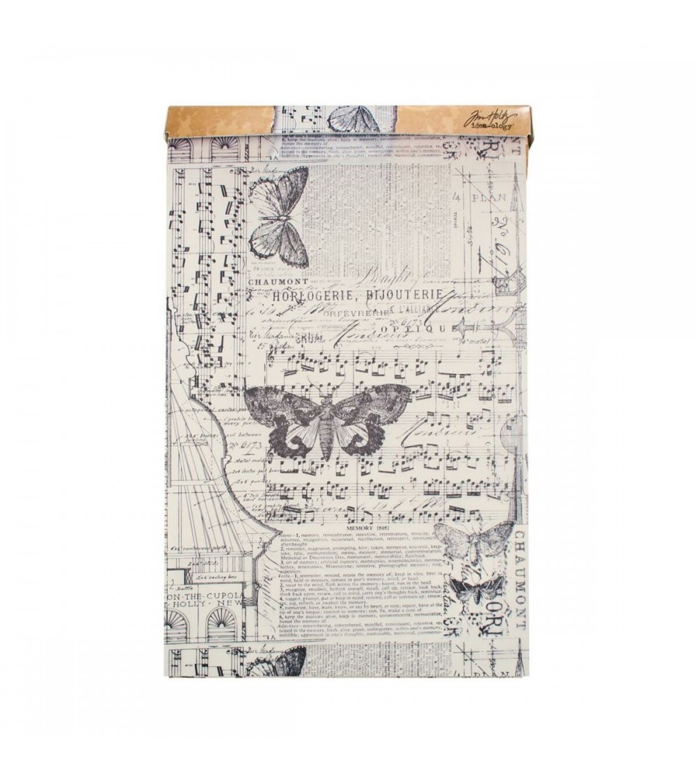 Tim Holtz IdeaOlogy Tissue Wrap 30cm x 4.5m Melange